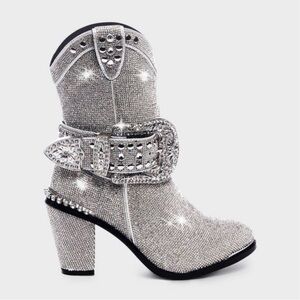 Cowboy crystal boots